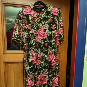 Amour Vert elegant flower lace dress